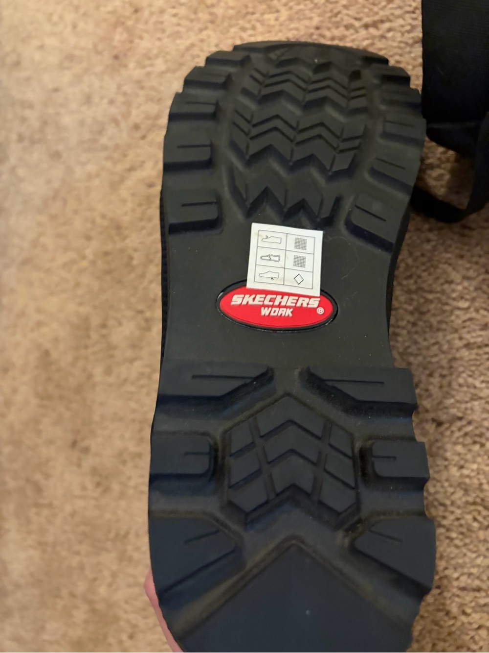Skechers Work Rotund Darragh Steel Toe Boots Women’s 9.5 Black - Picture 5 of 9